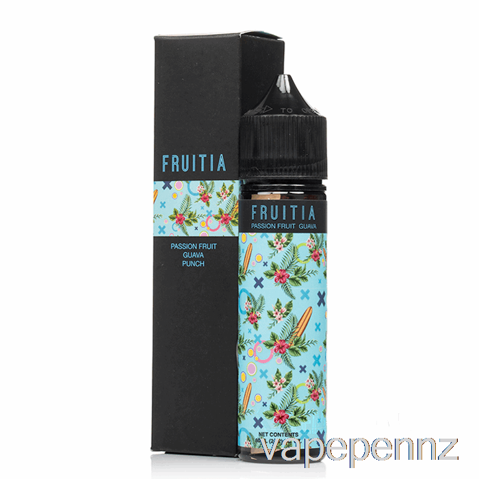 Passion Fruit Guava Punch - Fruitia - 60mL 0mg VAPE NZ